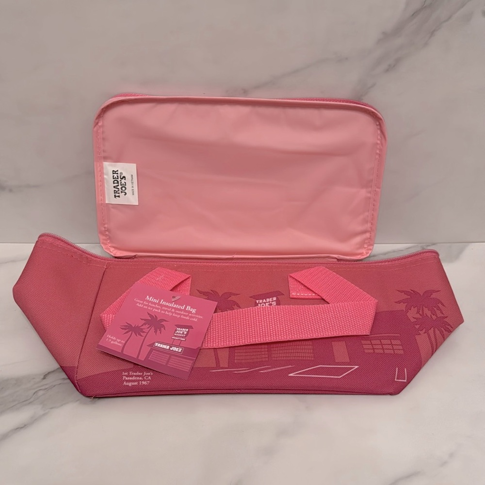 Trader Joe’s Mini Insulated Bag (Pink)